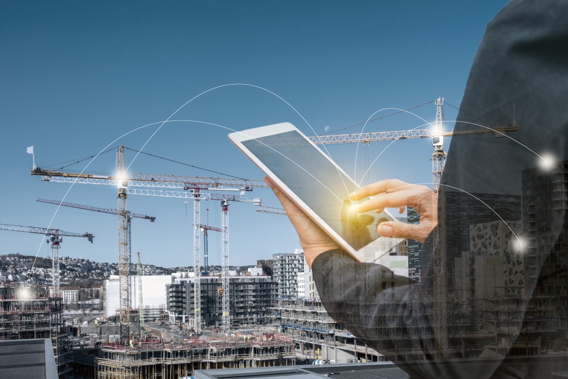 Digital construction technology connecting project data across sites